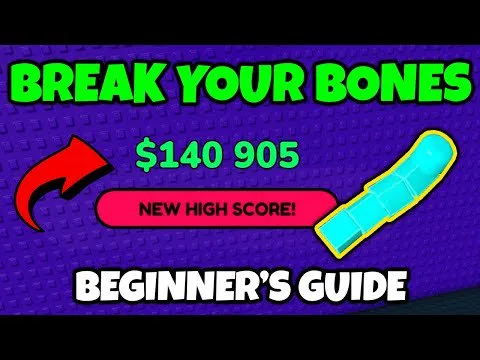BEGINNER'S GUIDE - Breaking Bones and Earning Cash [BREAK YOUR BONES] Roblox